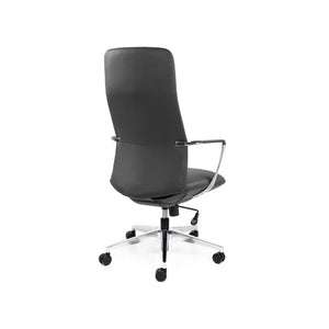 Director High Back Black Leather Chair