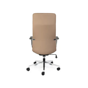 Director High Back Tan leather