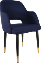 Durafurn Sorbet Chair with Black Metal 450h Legs