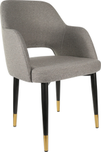 Durafurn Sorbet Chair with Black Metal 450h Legs