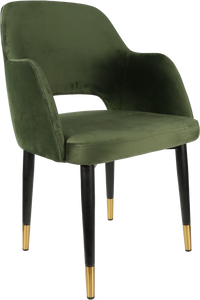 Durafurn Sorbet Chair with Black Metal 450h Legs