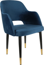 Durafurn Sorbet Chair with Black Metal 450h Legs