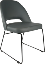 Semifreddo Chair with Black Sled Base