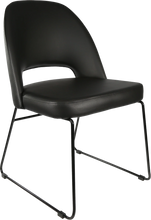 Semifreddo Chair with Black Sled Base