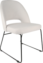 Semifreddo Chair with Black Sled Base