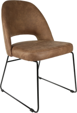 Semifreddo Chair with Black Sled Base