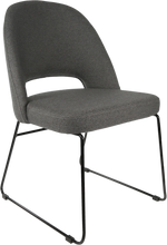 Semifreddo Chair with Black Sled Base