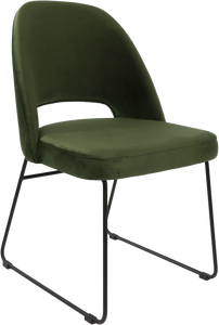 Semifreddo Chair with Black Sled Base