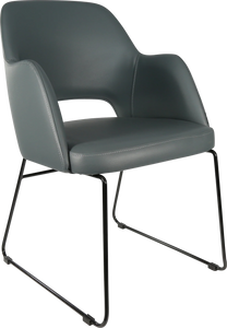 Sorbet Chair with Black Sled Base