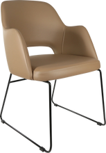 Sorbet Chair with Black Sled Base