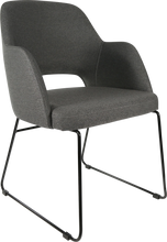 Sorbet Chair with Black Sled Base