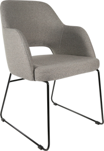 Sorbet Chair with Black Sled Base