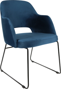 Sorbet Chair with Black Sled Base